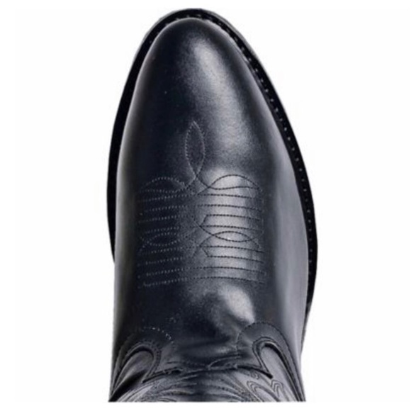 SALE 🎉🎉 Laredo 4240 Western Cowboy Work Men’s black leather 11 1/2 rubber sole - Picture 8 of 10